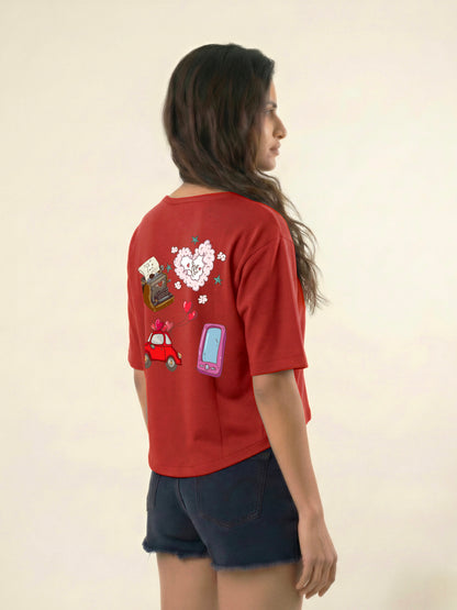 Heart B Red